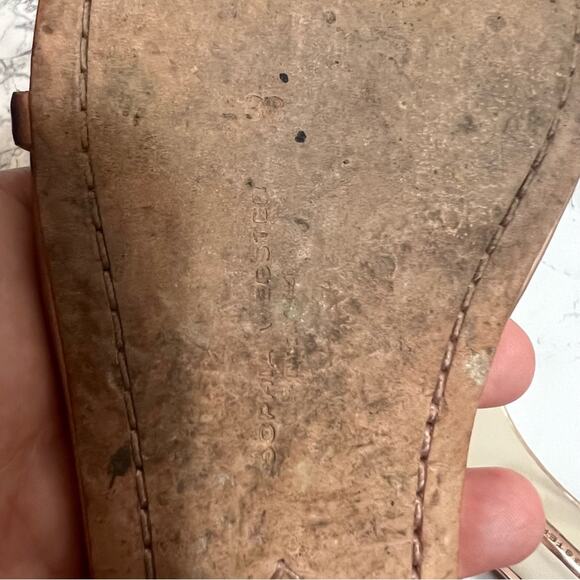 Sophia Webster Rose Gold Birdie Flat Sandal Sz 38 - Picture 2 of 7